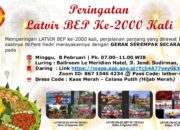 BEPers Ajak Latihan Bersama ON OG BEP Virtual Ke-2000 Kali