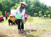 Tanam Pohon di HUT Bhayangkari, Ning Hani: Ini Aksi Konkrit Menjaga Ekosistem Penghijauan