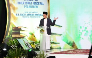 Angkat Keteladanan KH. Wahab Hasbullah, Menag Dorong Pesantren Cetak Leader Sekaligus Manager